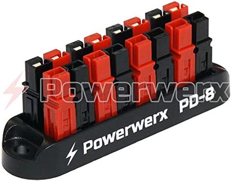 anderson plug junction box|Valley Enterprises Powerwerx 4 Position Power Distribution Block .